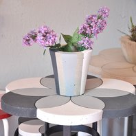 Betongbord Blomster av Nino P design